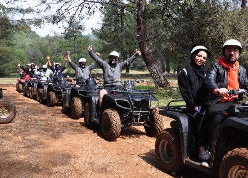 مغامرة الدرجات الرباعية في غابات فتحية